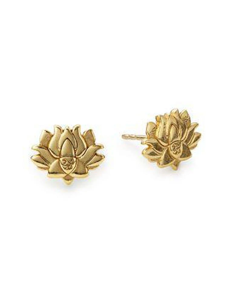 商品Alex and Ani|Lotus Peace Petals Stud Earrings,价格¥270,第1张图片