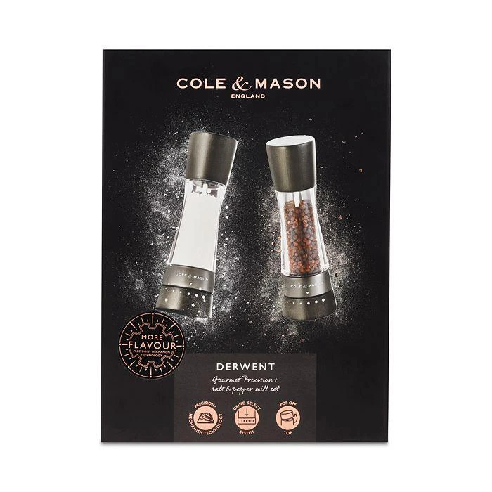 商品Cole & Mason|Derwent Salt and Pepper Mills Gift Set,价格¥748,第2张图片详细描述