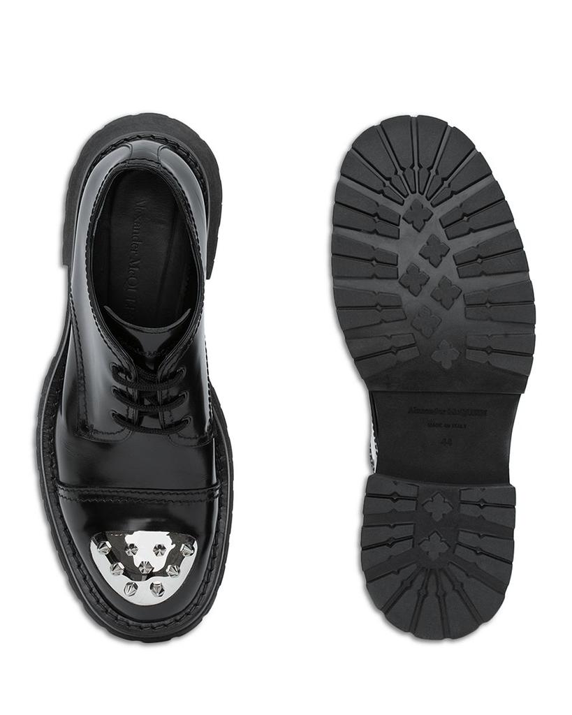 Men's Leather Upper & Rubber Sole Dress Shoes商品第2张图片规格展示