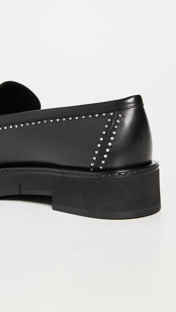 商品Salvatore Ferragamo|Salvatore Ferragamo 菲拉格慕 Rolo 沟纹铆钉装饰浅口船鞋,价格¥2782,第3张图片详细描述