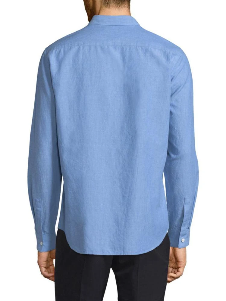 商品Theory|Murray Linen Blend Button-Down Shirt,价格¥1462,第2张图片详细描述