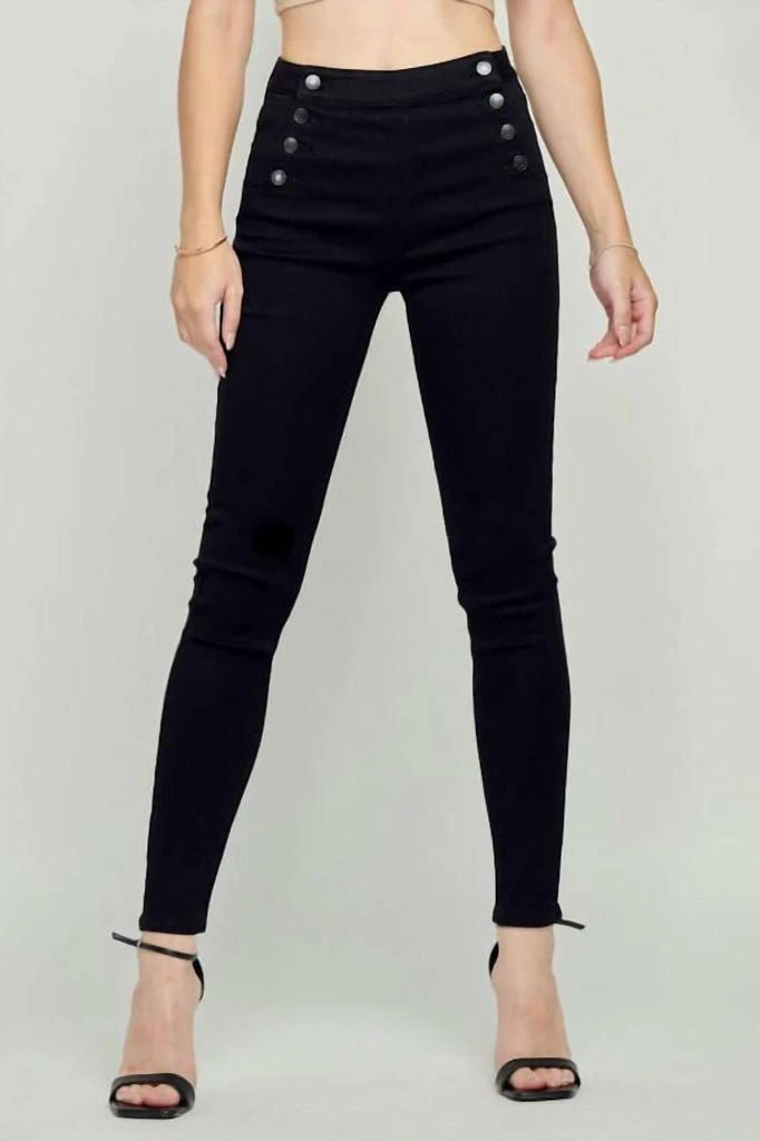 商品CELLO|Cello - Jetta High Waisted Sailor Skinny Jeans,价格¥326,第1张图片