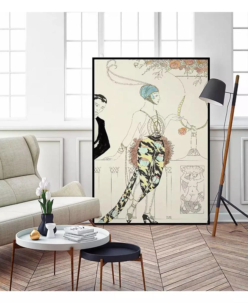 商品Giant Art|24" x 18" Arte Deco Fashion II Art Block Framed Canvas,价格¥1346,第4张图片详细描述
