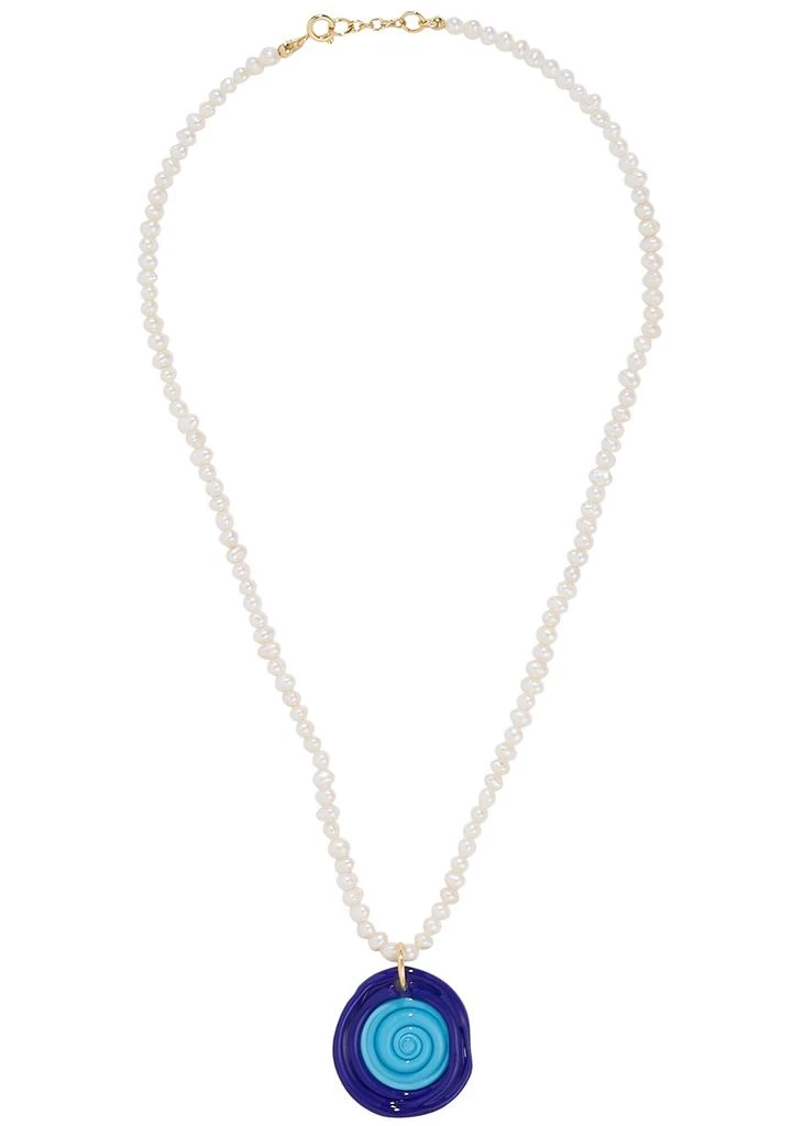 商品Sandralexandra|Sea Urchin beaded pearl necklace,价格¥723,第1张图片