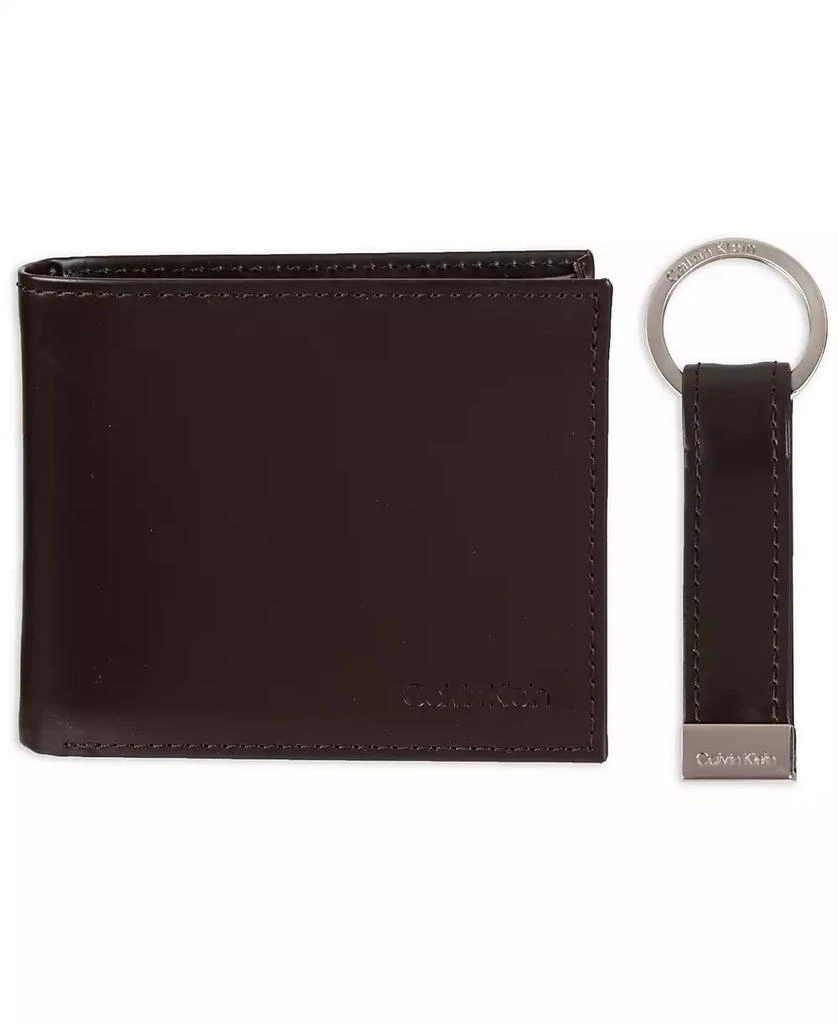 商品Calvin Klein|Men's RFID Passcase Wallet & Key Fob Set,价格¥289,第1张图片