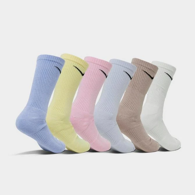 商品NIKE|Nike Everyday Plus Cushioned Crew Training Socks (6-Pack),价格¥209,第2张图片详细描述