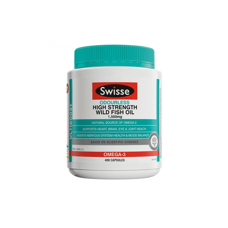 商品Swisse|【精品推荐】澳洲Swisse斯维思 深海鱼油 1500mg 无腥味 400粒 （新旧版本随机发货）,价格¥291,第1张图片