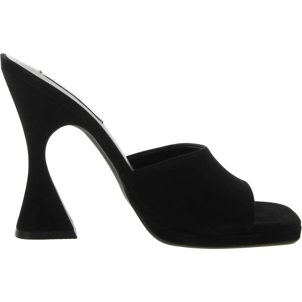 Steve Madden Womens Lipa Comfort Insole Square Toe Mule Sandals 商品