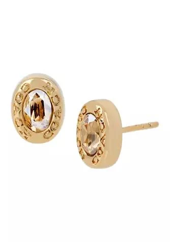 商品Coach|Signature Logo Swarovski® Crystal Stud Earrings,价格¥412,第1张图片