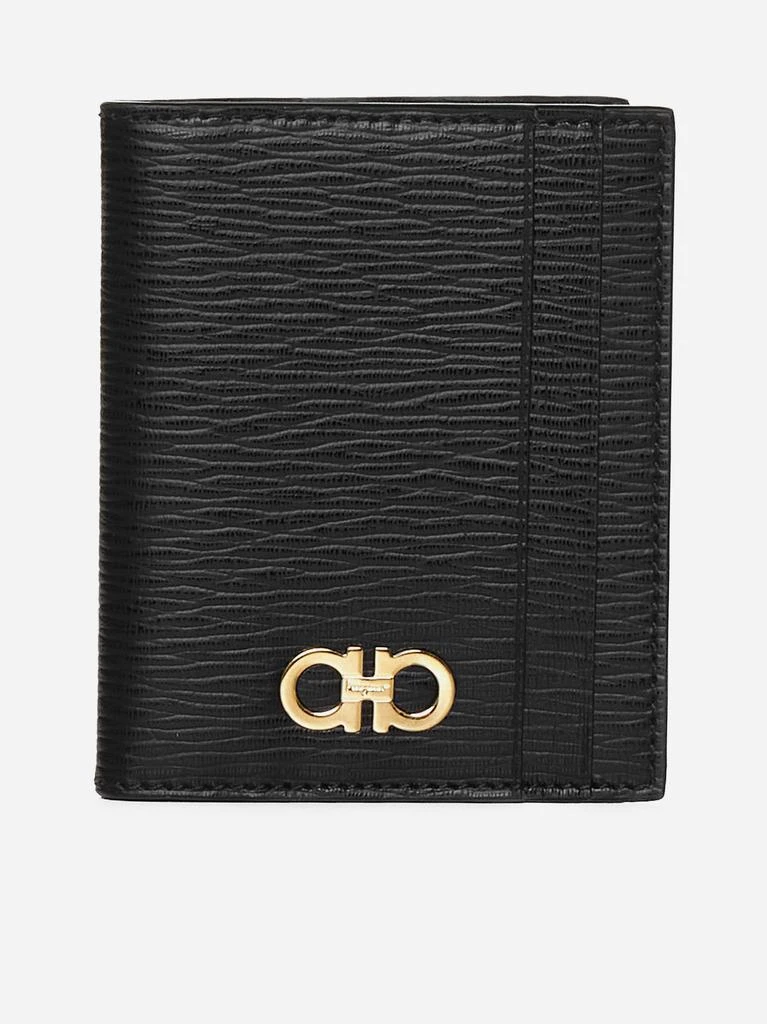 商品Salvatore Ferragamo|Gancini leather bifold wallet,价格¥2620,第1张图片