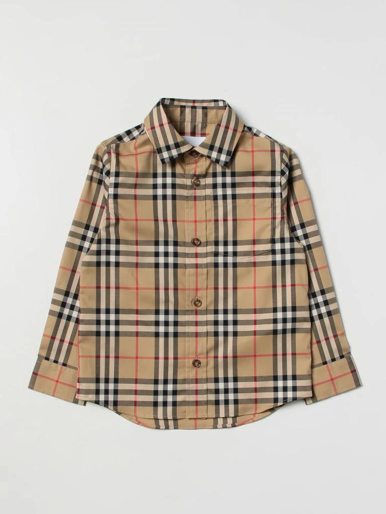 商品Burberry|Burberry shirt for boys,价格¥1911,第1张图片