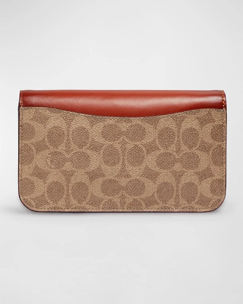 商品Coach|Hayden Monogram Canvas Clutch Crossbody Bag,价格¥1508,第3张图片详细描述