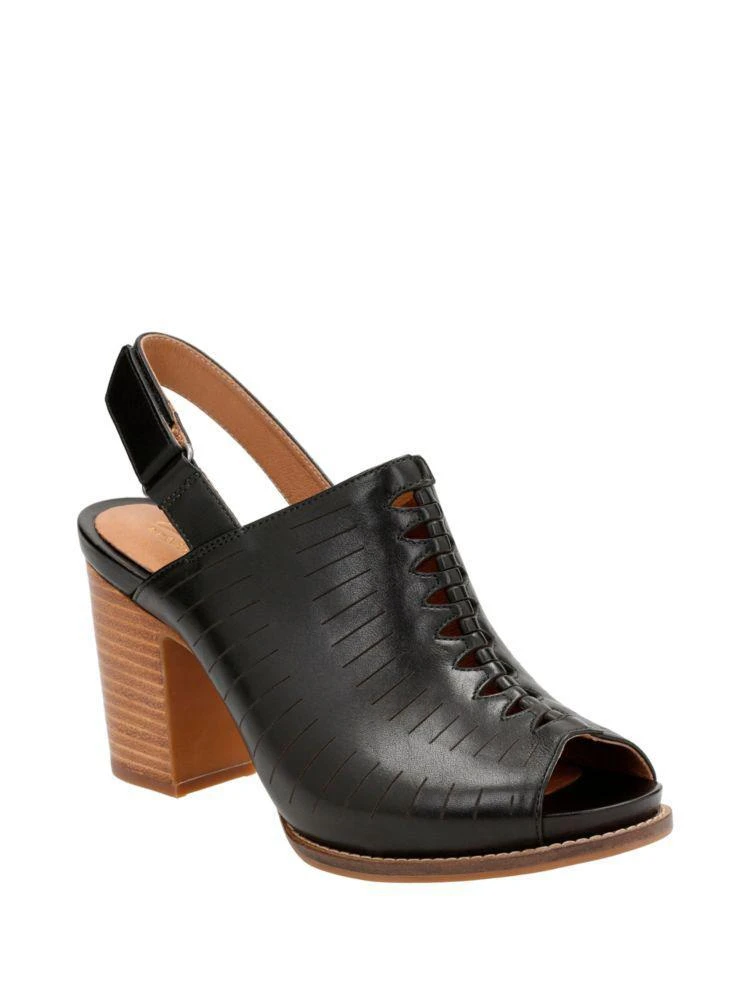 商品Clarks|Briatta Leather Mules,价格¥451,第2张图片详细描述