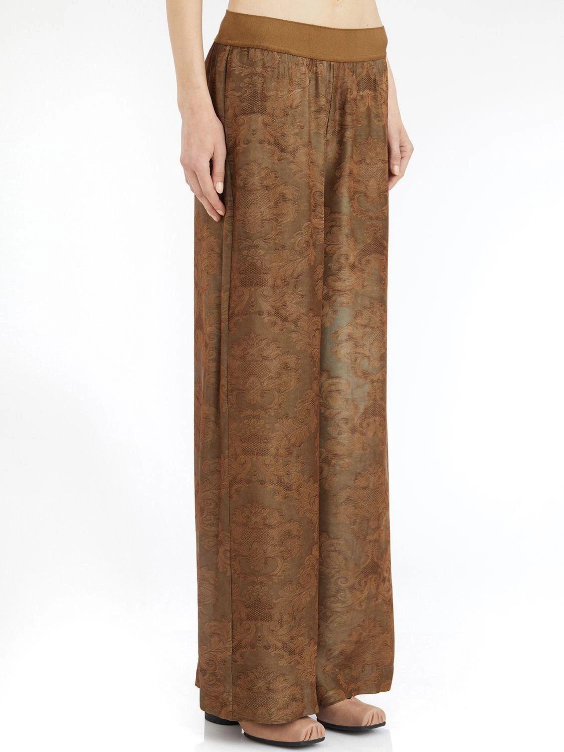 ボトムスその他 UMA WANG Women Pants LUW3022UW240 Brown Uma Wang Paella Full Pants | Garmentory