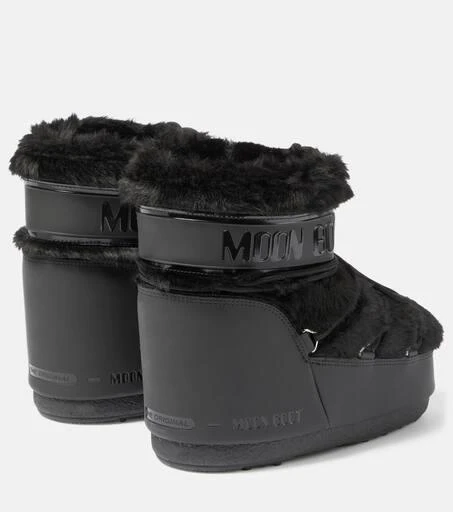 商品Moon Boot|Icon Low人造毛皮边饰雪地靴,价格¥2305,第3张图片详细描述