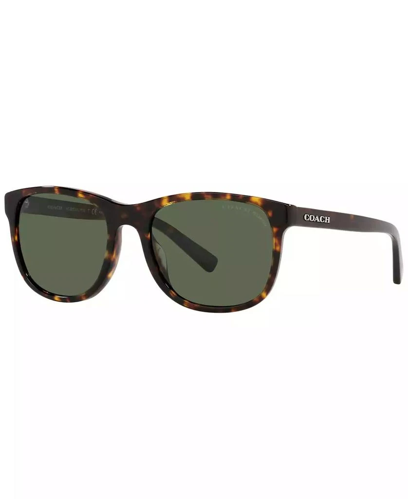 商品Coach|Men's Polarized Sunglasses, HC8283U 55,价格¥842,第1张图片