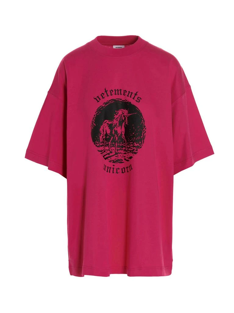 商品Vetements|'Double Unicorn' t-shirt,价格¥1718,第1张图片