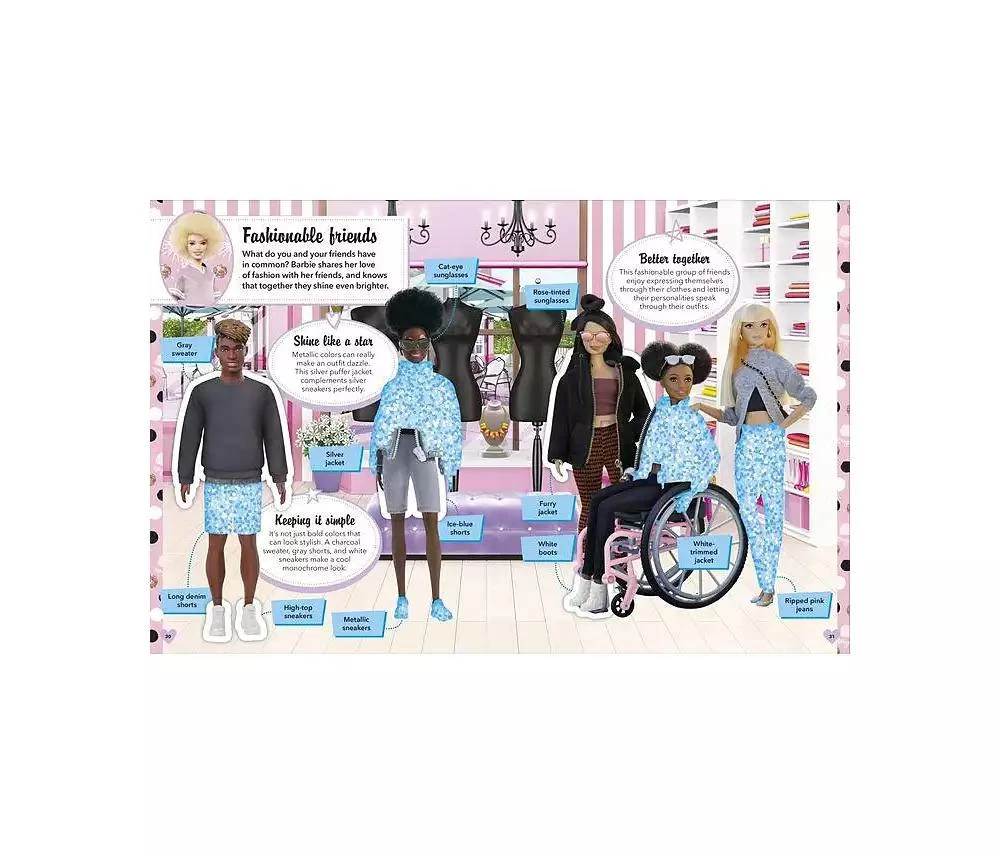 商品Barnes & Noble|Barbie Dress-Up Ultimate Sticker Collection by DK,价格¥97,第3张图片详细描述
