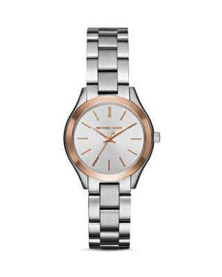 商品Michael Kors|Two-Tone Mini Slim Runway Watch, 33mm,价格¥1445,第1张图片