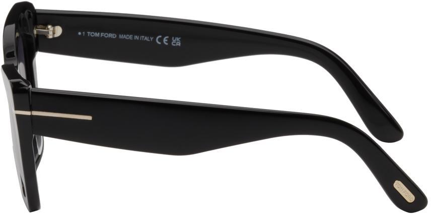 商品Tom Ford|Black Wyatt Sunglasses,价格¥3230,第5张图片详细描述