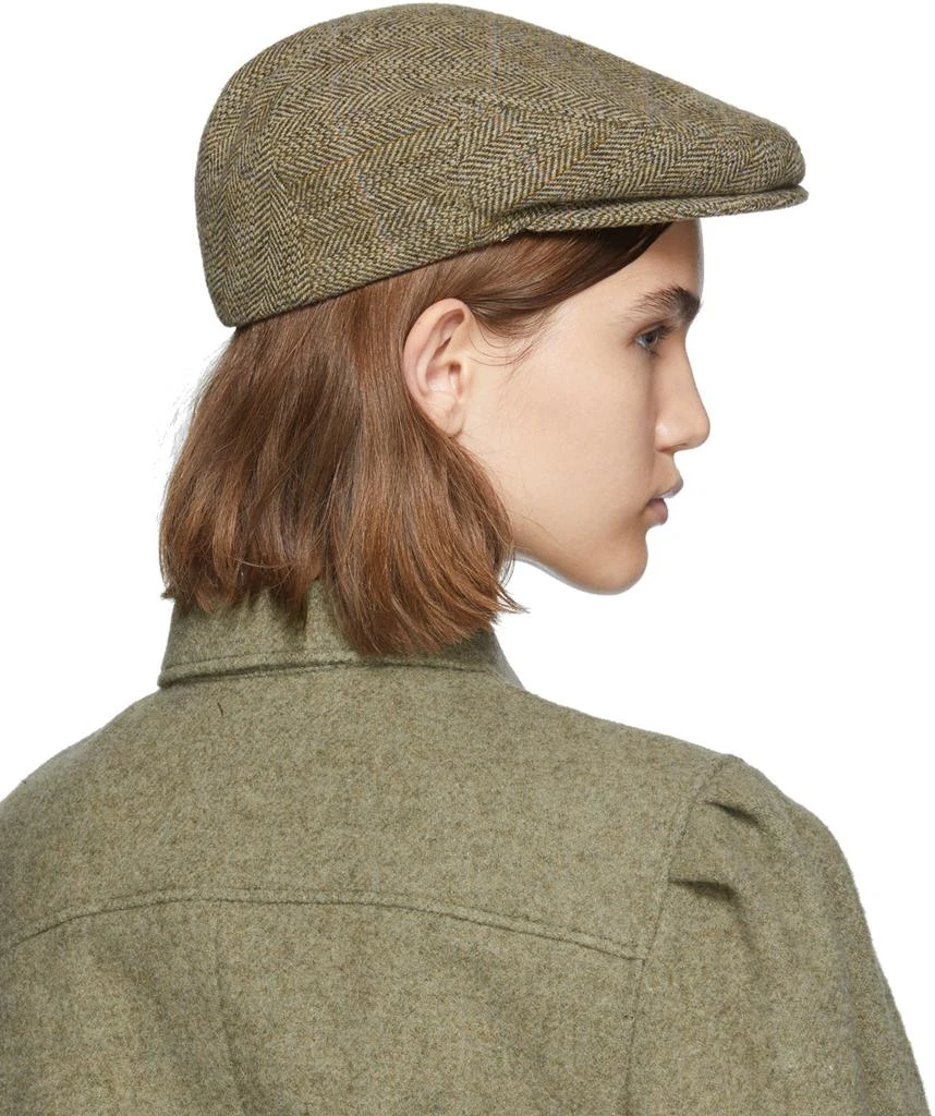 商品Isabel Marant|Beige Gabor Flat Cap,价格¥393,第3张图片详细描述