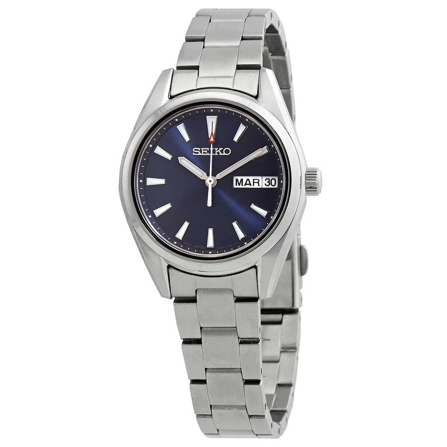 商品Seiko|Neo Classic Quartz Blue Dial Ladies Watch SUR353P1,价格¥848,第1张图片