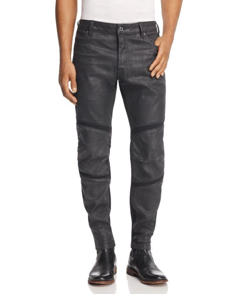 商品G-Star|G-STAR RAW Motac 3D Slim Fit Coated Jeans in Dark Grey,价格¥661,第1张图片