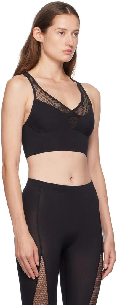 商品Yasmine Eslami|Black Lou Yoga Sport Bra,价格¥433,第2张图片详细描述