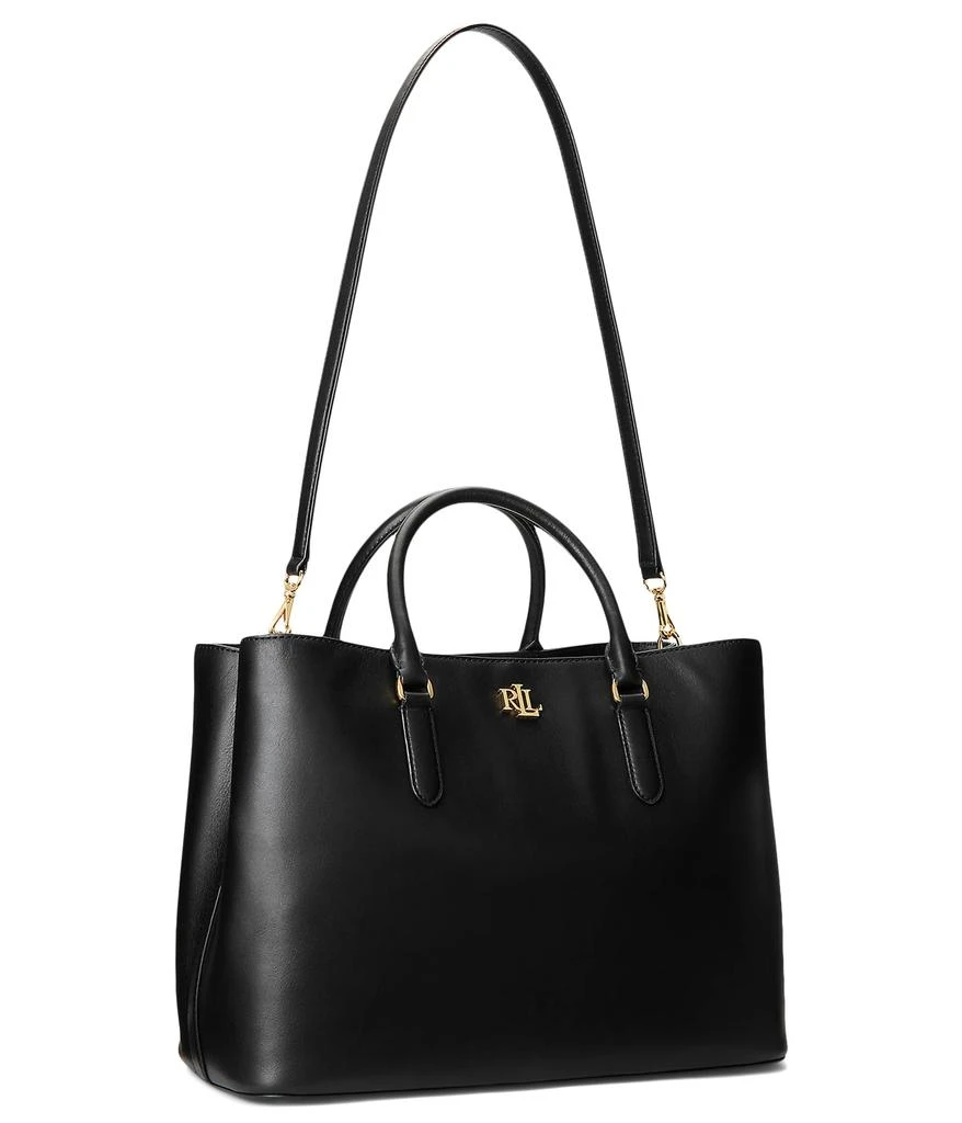 商品Ralph Lauren|Leather Large Marcy Satchel,价格¥2854,第4张图片详细描述