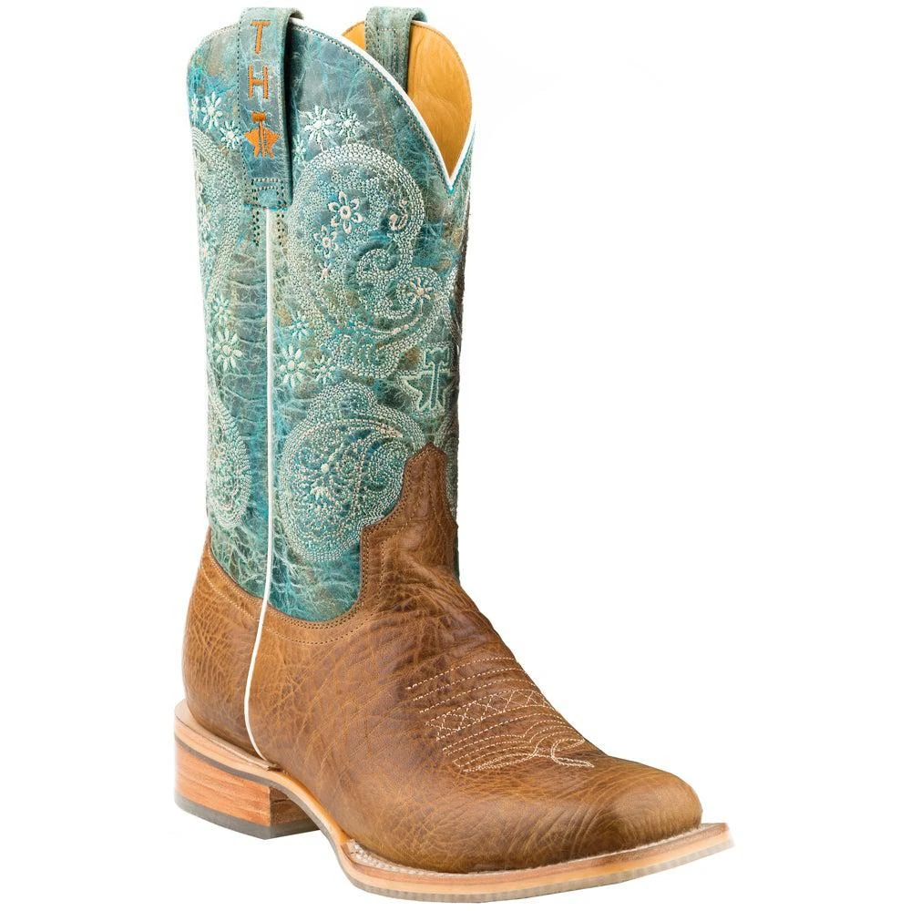 商品Tin Haul|Yee-Haw Square Toe Cowboy Boots,价格¥1748,第1张图片