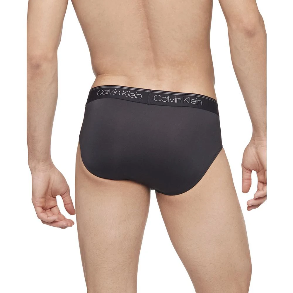 商品Calvin Klein|Men's 3-Pack Microfiber Stretch Low-Rise Briefs Underwear,价格¥350,第3张图片详细描述