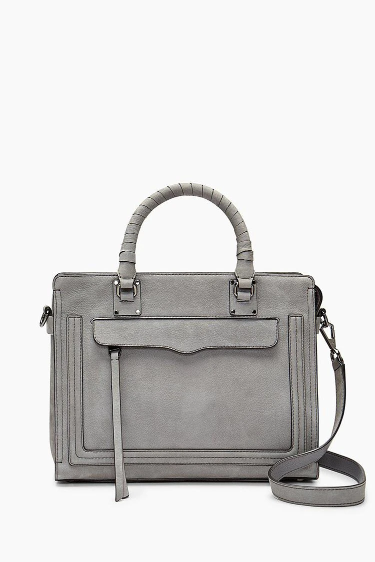 商品Rebecca Minkoff|Bree中号顶部拉链手提包,价格¥1611,第1张图片
