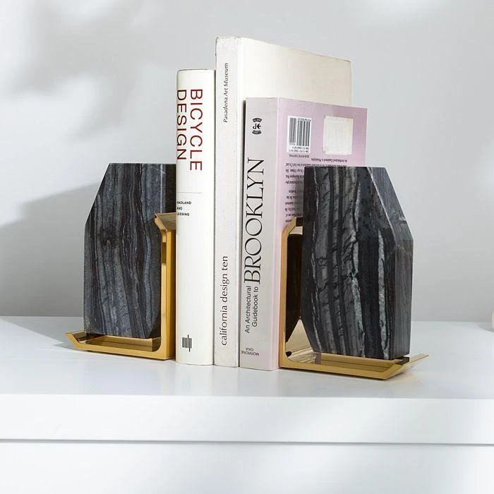 商品ANNA New York|Fim Geo Bookends, Set of 2,价格¥2591,第3张图片详细描述