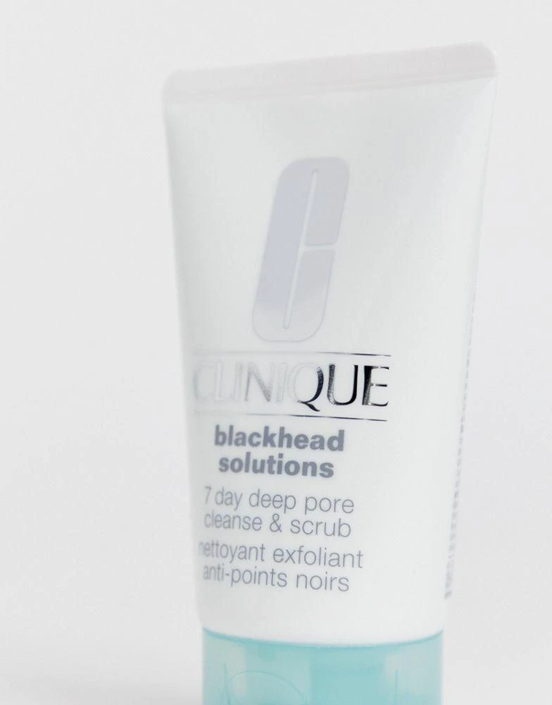 商品Clinique|Clinique Blackhead Solutions 7 day Deep Pore Cleanse & Scrub 150ml,价格¥266,第3张图片详细描述