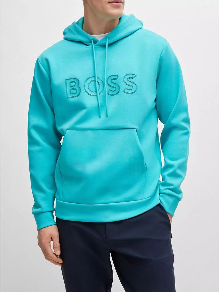 商品Hugo Boss|Hoodie with Logo Print,价格¥885,第3张图片详细描述