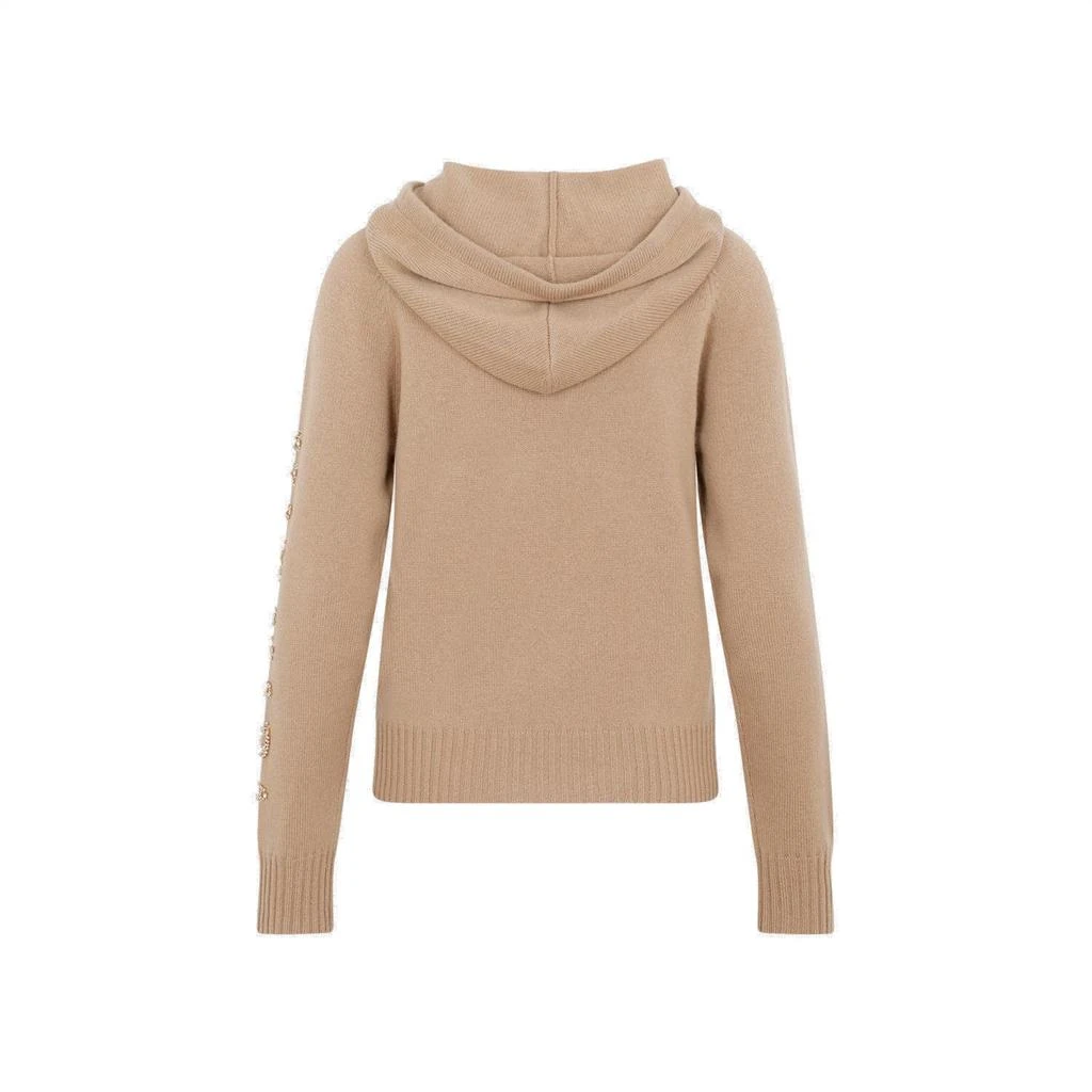 商品Max Mara|Max Mara Drawstring Long-Sleeved Knitted Hoodie,价格¥2660,第2张图片详细描述