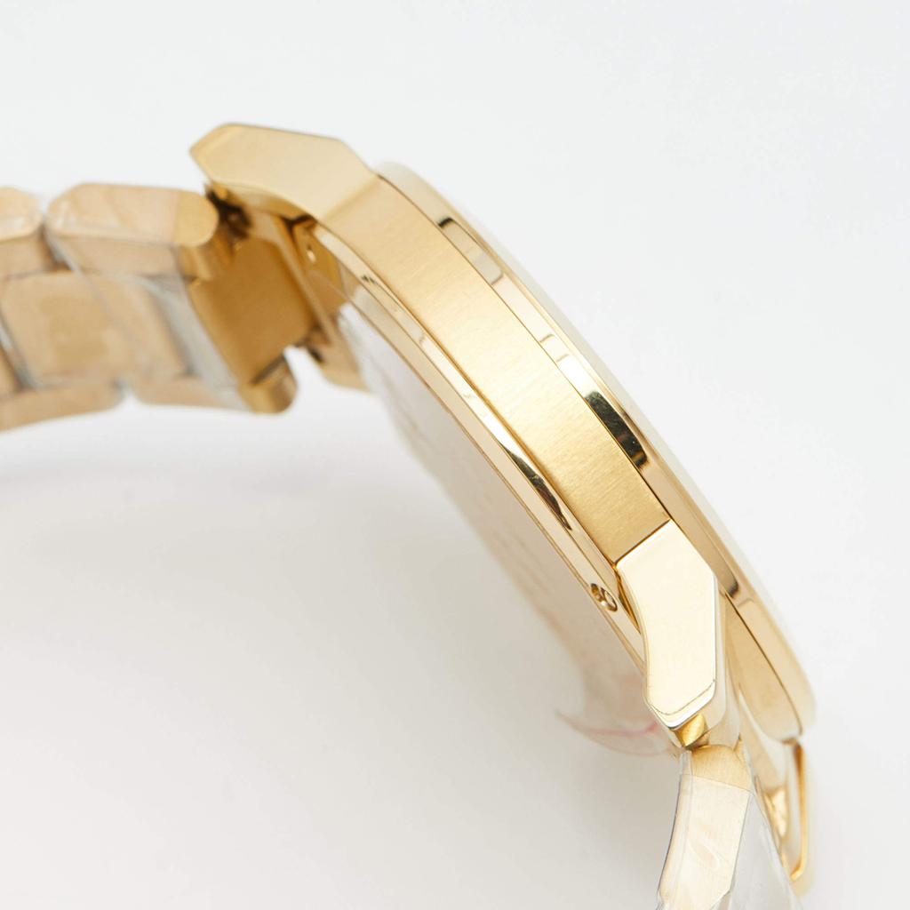 Burberry Gold Check Stamped Gold Plated Stainless Steel The City BU9038 Unisex Wristwatch 38 mm商品第7张图片规格展示