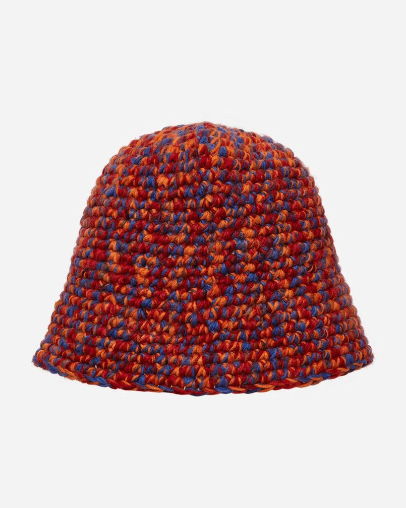 商品STUSSY|Melange Yarn Knit Bucket Hat Orange,价格¥288,第3张图片详细描述