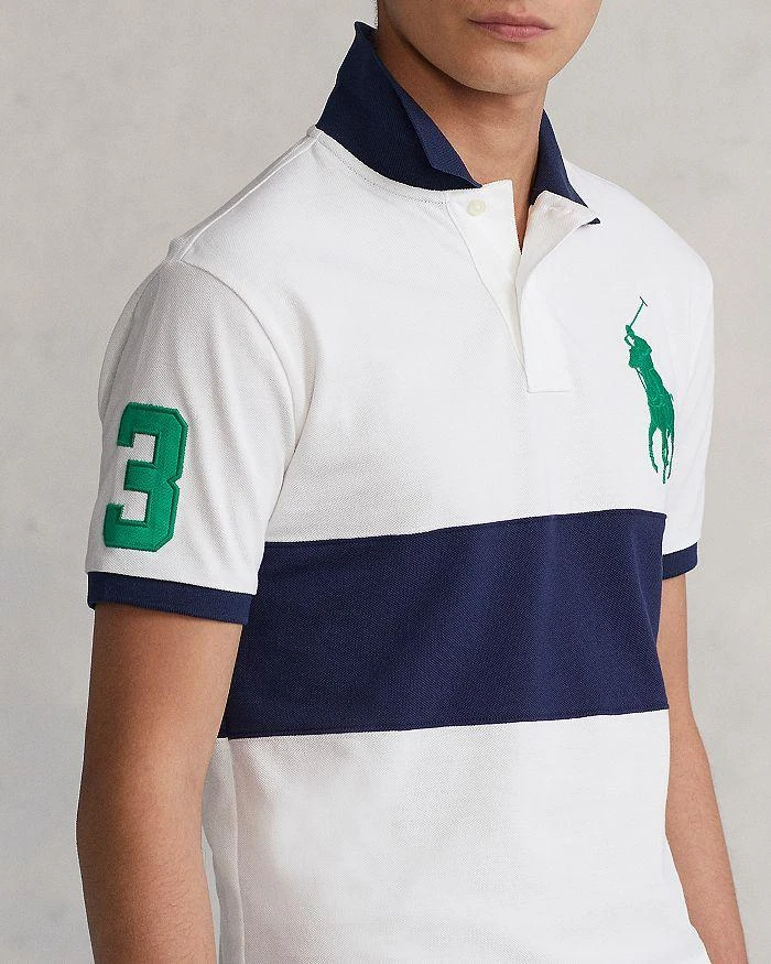 商品Ralph Lauren|Cotton Mesh Big Pony Custom Slim Fit Polo Shirt,价格¥594,第4张图片详细描述