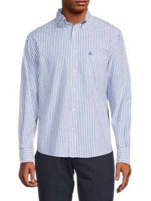 商品Brooks Brothers|Striped Button Down Collar Shirt,价格¥368,第1张图片
