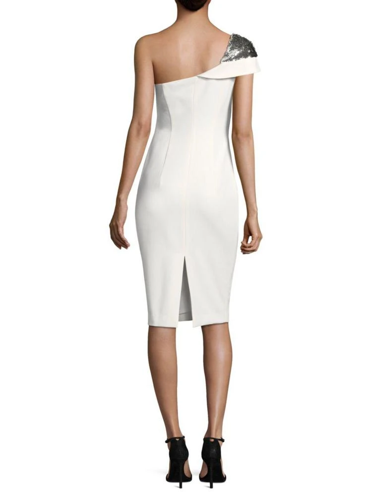 商品Black Halo|Rochester Cocktail One-Shoulder Dress,价格¥1191,第2张图片详细描述