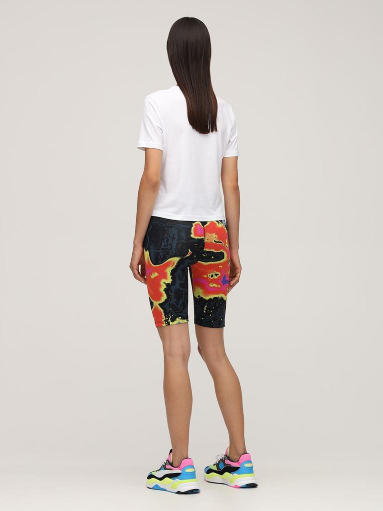 商品Alexander McQueen|Arcade Cotton Jersey Slim Fit T-shirt,价格¥721,第4张图片详细描述
