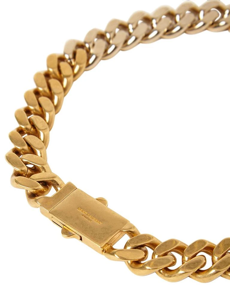 商品Yves Saint Laurent|Two Tone Chunky Chain Short Necklace,价格¥7002,第3张图片详细描述