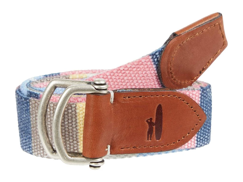 商品Johnnie-O|Bowen Canvas Web Belt,价格¥583,第1张图片