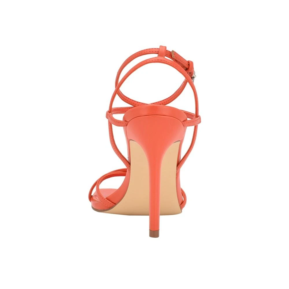 商品Calvin Klein|Women's Tegin Strappy Dress High Heel Sandals,价格¥335,第3张图片详细描述