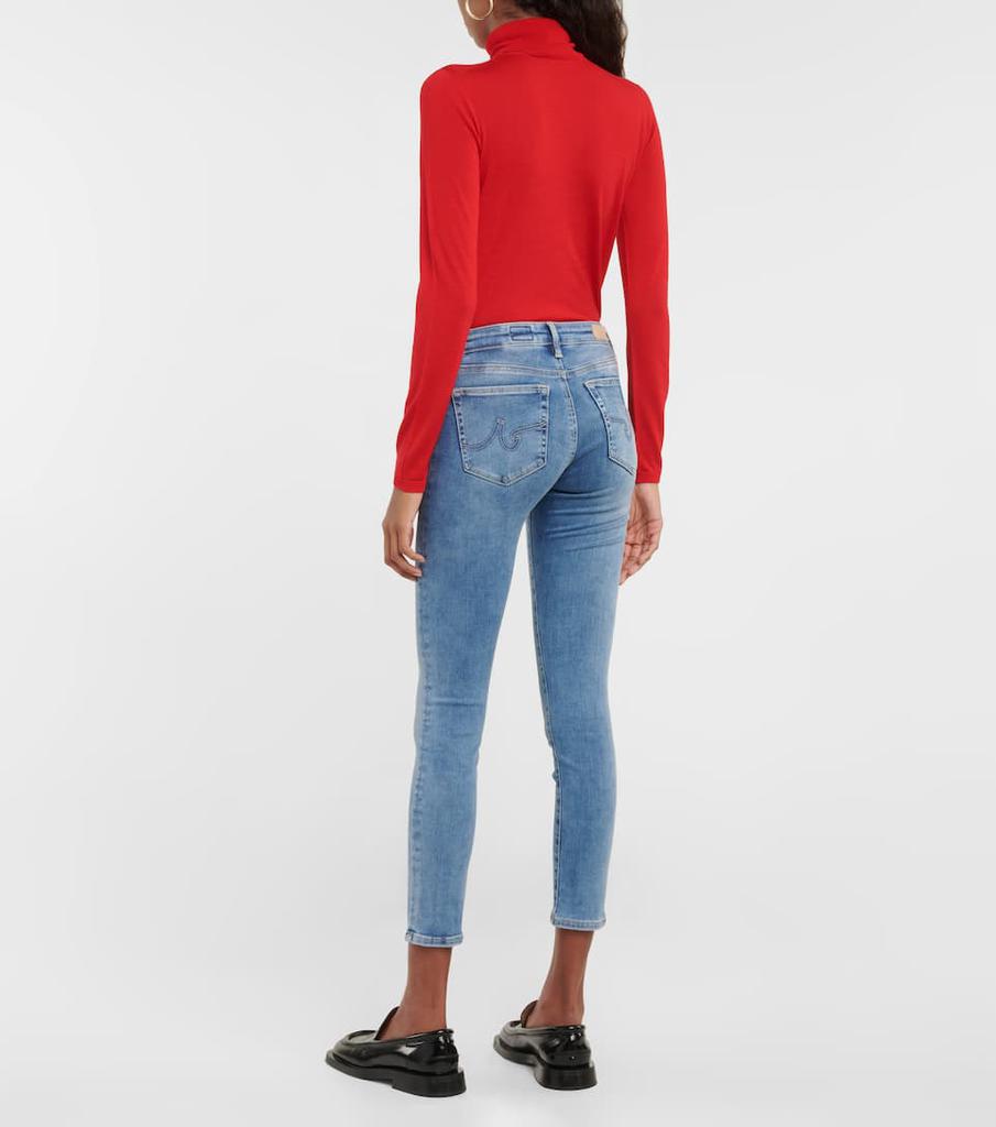 Prima Ankle mid-rise skinny jeans商品第3张图片规格展示