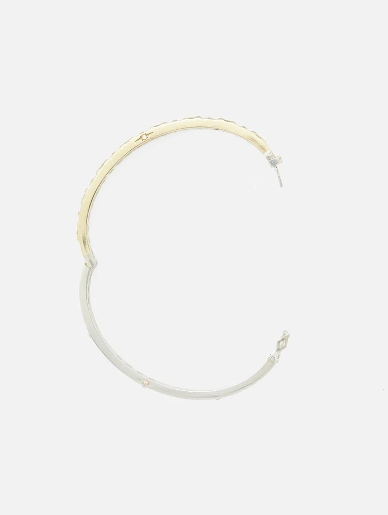 商品THREE STORIES JEWELRY|Classic Two-Toned Baguette Mixed Sapphire Column Bangle,价格¥34252,第4张图片详细描述