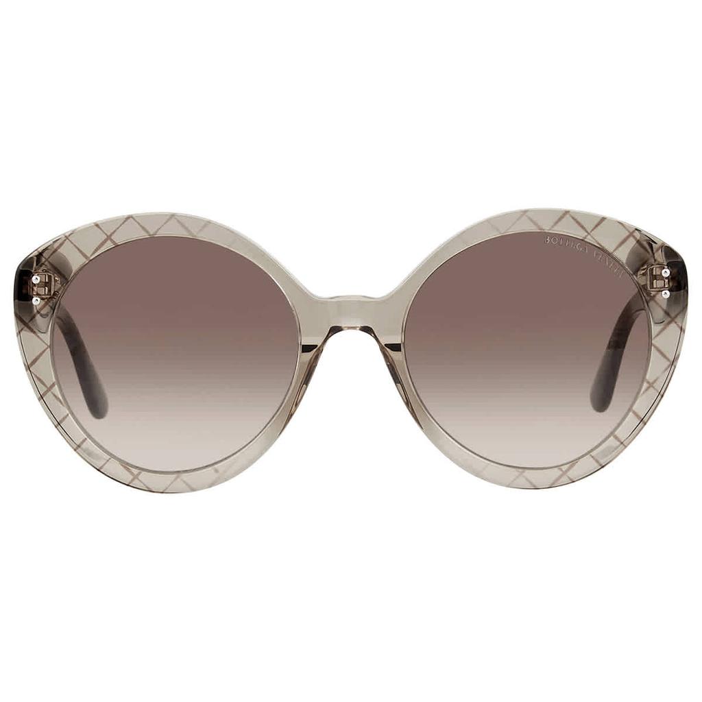 Bottega Veneta Brown Cat Eye Ladies Sunglasses BV0234S 002 53商品第2张图片规格展示