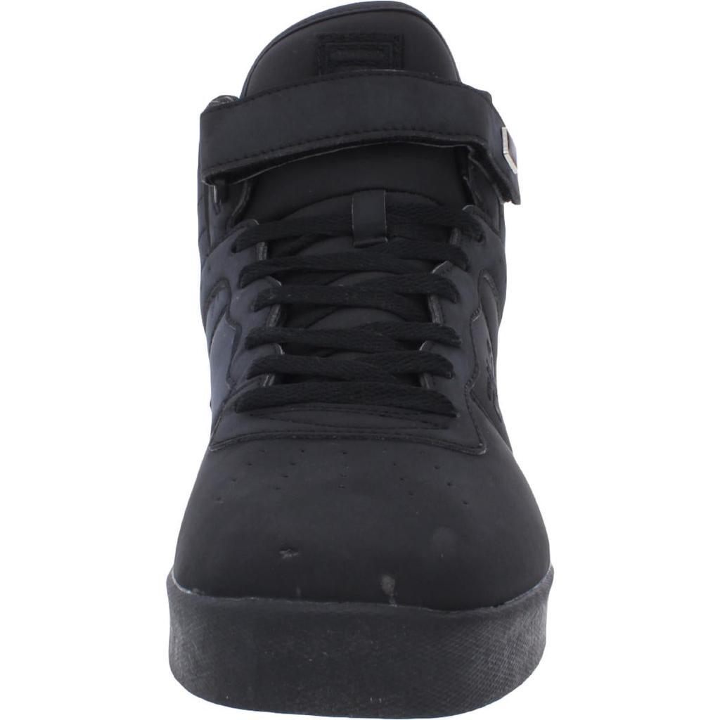 商品Fila|Fila Mens Vulc 13 Matte Faux Leather Lifestyle High-Top Sneakers,价格¥128,第5张图片详细描述