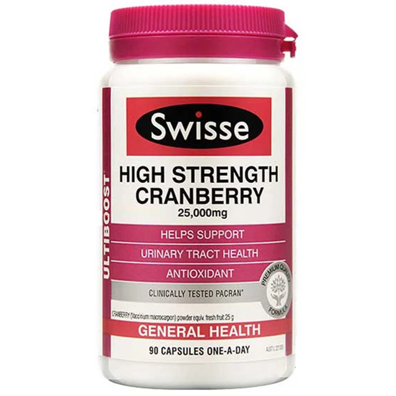 商品Swisse|swisse蔓越莓精华胶囊90粒女性卵巢保养妇科泌尿,价格¥280,第1张图片